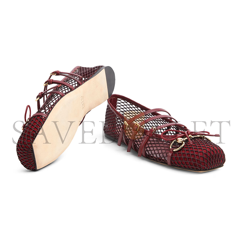GUCCI WOMEN'S GUCCI HORSEBIT BALLET FLAT 835077 FAEQZ 6207 GUCCI WOMEN'S GUCCI HORSEBIT BALLET FLAT 835077 FAEQZ 6207